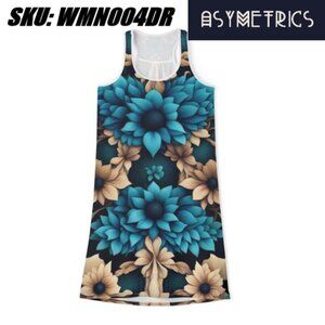 Asymetrics Style Women's Racerback Dress dressed dresses dressings dresses \ dre
